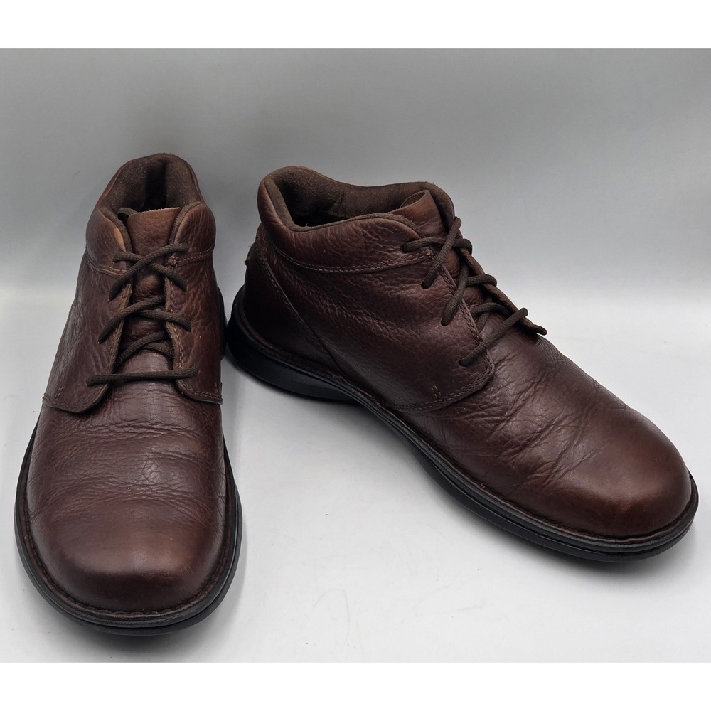 Timberland 68571 Men's 10.5M Brown Leather Chukka Boots Casual Shoes - Picture 7 of 14